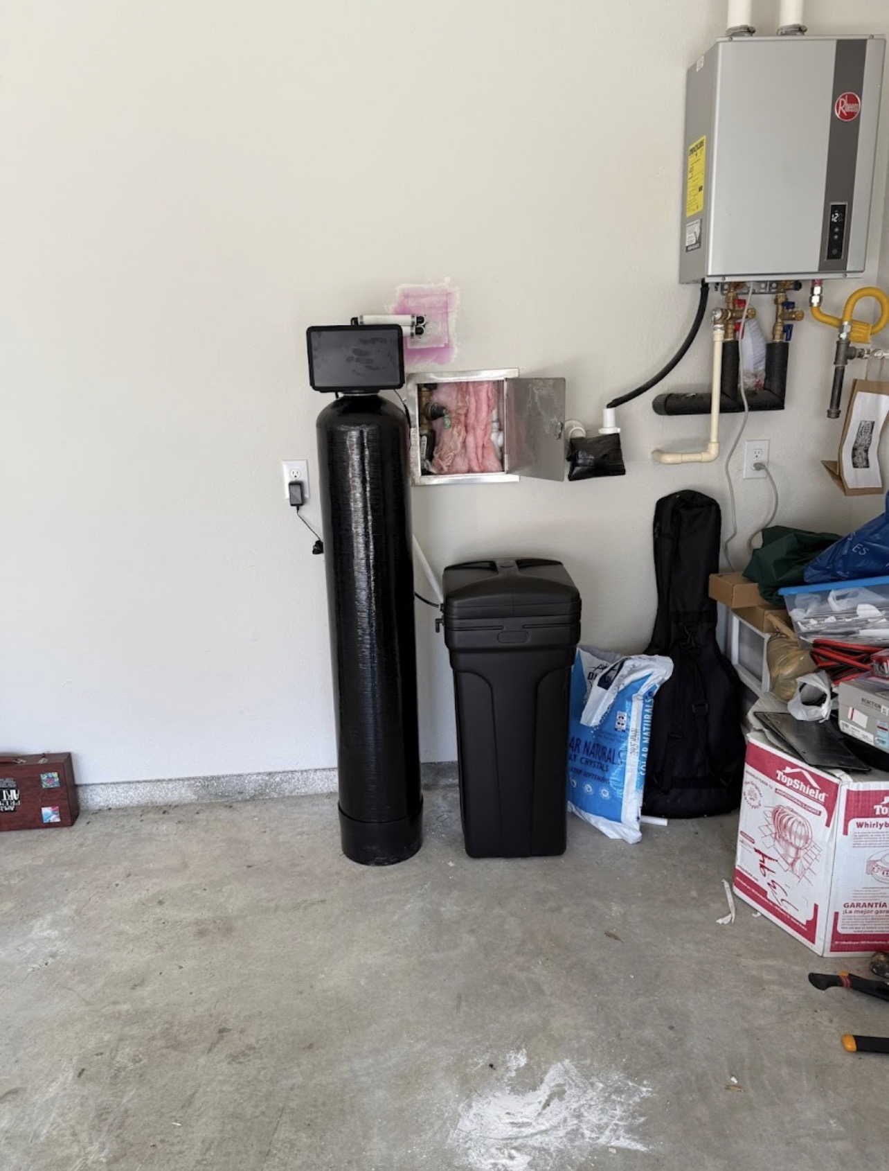 Water system installation 1